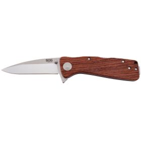 SOG-TWITCH XL - WOOD HANDLE