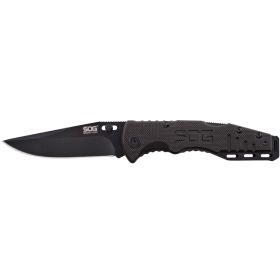 SOG-SALUTE MINI- BLACK OXIDE, G10