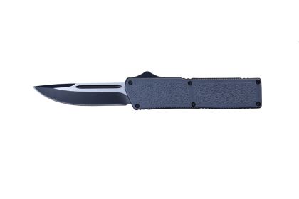 Lightning Elite Gray Drop Point Two-Tone Blade