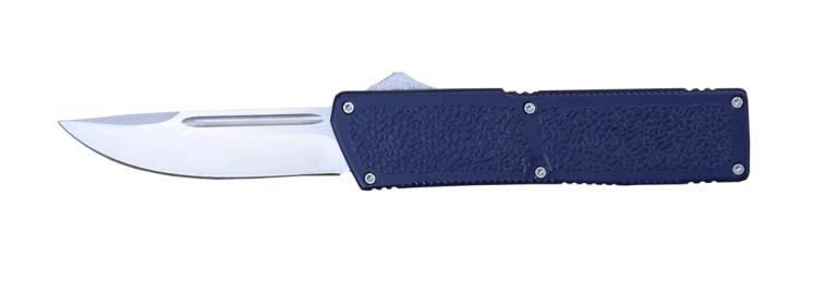 Lightning Elite Blue Drop Point Satin Blade