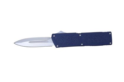 Lightning Elite Blue Spear Point Satin Blade