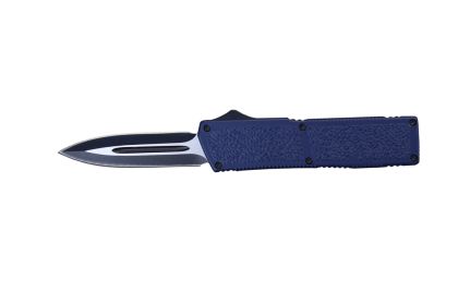 Lightning Elite Blue Spear Point Two Tone Blade