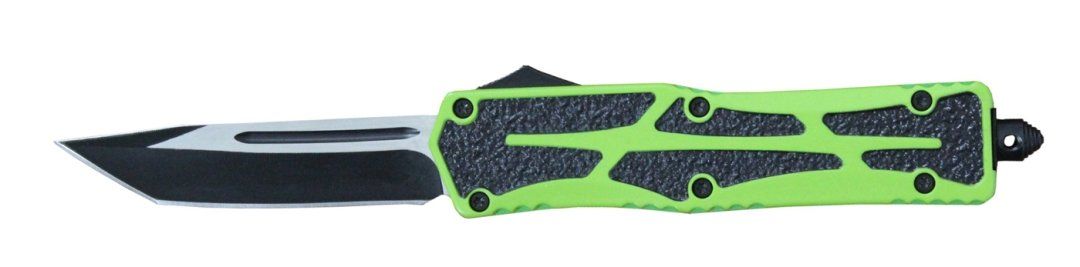 DELTA FORCE MARAUDER OTF TANTO AUTOMATIC KNIFE GREEN (3.5" TWO-TONE)