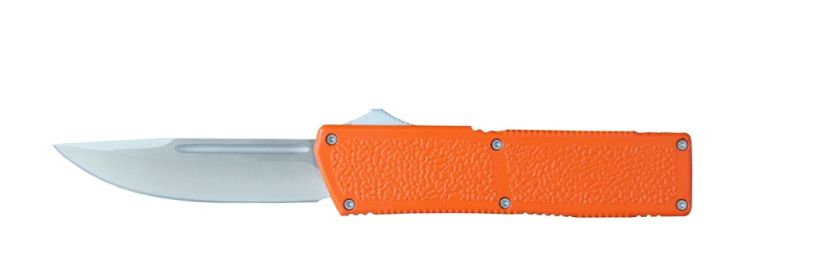 Lightning Elite Orange Drop Point Satin Blade