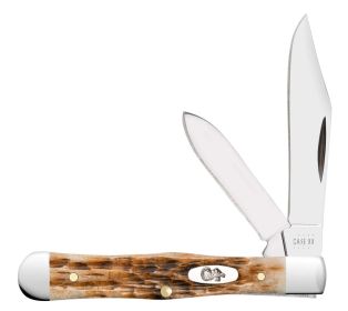 Case XX™ Swell Center Jack 10729 Jigged Amber Bone Stainless Pocket Kn