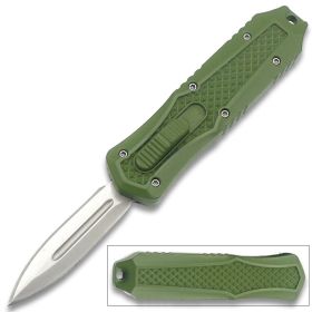 Legends Micro Green OTF Double Edge Blade Knife