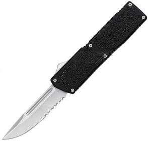 Lightning Elite Serrated Drop Point Blade