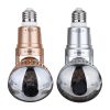 3.6mm Wireless Mirror Bulb Security Camera DVR WIFI LED Light IP Camera Motion Detection