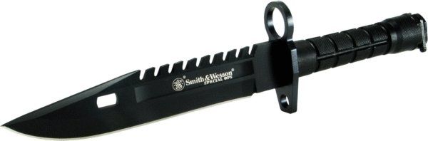 Smith & Wesson SW3B - Special Ops M-9 Bayonet Clip Point Fixed Blade K