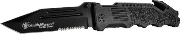 Smith & Wesson SWBG2TS - Border Guard Liner Lock Folding Knife