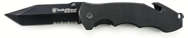 Smith & Wesson SWBG6TS - Border Guard Liner Lock Black