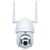 Color: White, style: With 64G memory card - Infrared Dome Camera Wifi Smart Dual Antenna Two-way