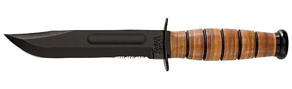 KA-BAR 5018 - Full Size USMC KA-BAR- Serrated Edge