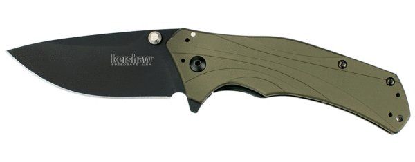 Kershaw 1870OLBLK - Knockout- Olive/Black