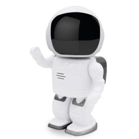 Style: A - Astronaut Robot Camera IP Wifi Wireless P2P Security Surveillance Night Vision IR Home Security Robot Baby Monitor