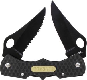 Schrade Double Lockback Clip Folder Knife