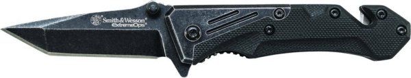 Smith & Wesson Extreme Ops Liner Lock Tanto Folding Knife