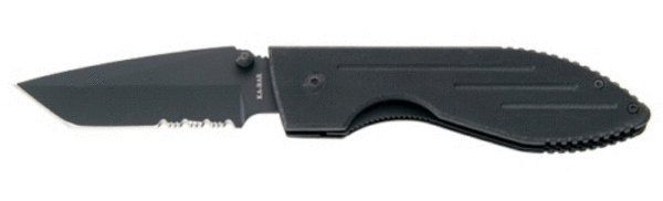 KA-BAR 3075 - Warthog Tanto Folder- Serrated