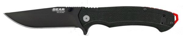 4 5/8 In. Black G10 Assisted Opener W/black Blade