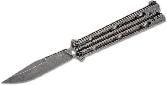 Kershaw Lucha Blackwash Butterfly Knife