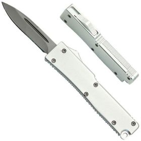 Dual Action Mini OTF Knife Gray