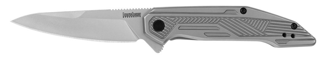 Kershaw 2080 Terran Assisted Flipper Knife 3.13" Bead Blasted Sheepsfo