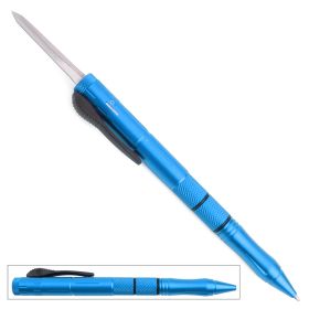 Tactical Executive Auto Pen Knife Blue OTF