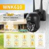 ESCAM WNK610 HD 3MP 1296P Wireless PTZ WIFI IP Camera AI Humanoid Motion Sensor Detection Auto Tracking Home Security Alarm Monitor