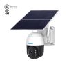 ESCAM QF724 3MP 24 Hours Recording Cloud Storage PT 4G Battery PIR Alarm IP Camera with Solar Panel Full Color Night Vision IP66