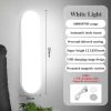 Intelligent Night Light Human Motion Sensor Led Usb Rechargeable Wall Light for Home Bedroom Hallway Warm Light