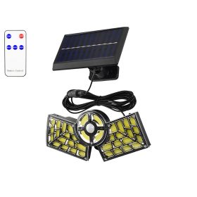 Solar Lights Outdoor Waterproof Motion Sensor Solar Powered Wall Lights For Patio Garage Backyard Porch Yard 120COB small square