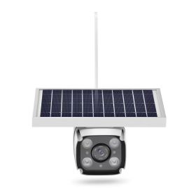 Outdoor Wireless Wifi Monitor Camera Solar Energy Battery Camera 1080P YN88PLUS white