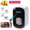 1080P HD Mini Camera Toothpaste Dispenser Wifi Night Vision Wireless IP Cameras Home Security Video Recorder Black