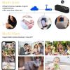 Aroma Diffuser Camera 1080P HD Wifi P2p Night Vision Mini Camera Home Remote Monitoring Baby Monitor Black