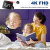 4k Mini Clock Camera 1080P Wireless Wifi Camcorder Night Vision Motion Detection Security Surveillance Cam