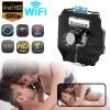 A9 HD 1080P Mini Camera Module Wifi Wireless IP Camcorder Network Remote Monitoring Diy Video Recorder Black