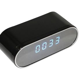 Hidden Camera Clock Live Streaming Camera HD 1080P Wifi Camera Alarm Clock Night Vision Motion Detection