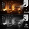 K8 Light Bulb Security Camera Rotate 360Â°Left Right Rotate 90Â°Up Down Light Socket Camera Night Vision White