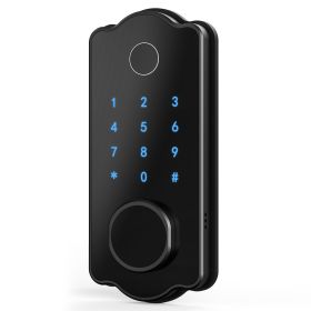 US PIONEERWORKS Keyless Entry Door Lock 5 in 1 Smart Lock Fingerprint Deadbolt