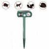 Animal Repeller Ultrasonic Solar Power Outdoor Pest Cat Mice Sensor Pir Portable Repeller