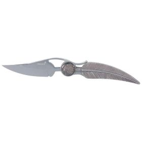 Liner lock feather knife