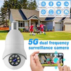 Full HD 1080P Wireless Wifi IP Camera E27 Bulb Home Security Lamp Light Camera