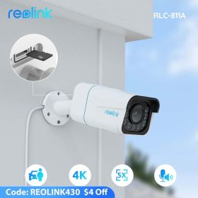 Reolink Smart 4K 8MP Security Camera PoE 5X Optical Zoom 2-way Audio