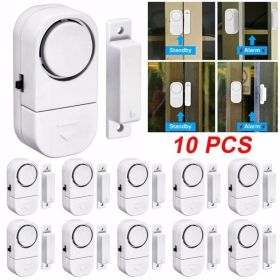 Wireless Home Window Door Burglar Security Alarm System Magnetic Sensor