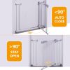 Easy Assembly Pet Gate Safety Gate Durability Dog Gate For House, Stairs, Doorways, Fits Openings 29.5" to 32"