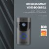 B30 WiFi Video Doorbell Wireless Smart Video Doorbell With Remote Control