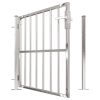 Garden Gate 39.4"x39.4" Stainless Steel