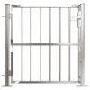 Garden Gate 39.4"x39.4" Stainless Steel