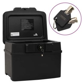 Safe Box Black 17.3"x14.6"x13.4" Polypropylene