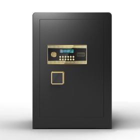 Electronic Digital Security Safe with Keypad and Key,21.65-Inch Safe Box for Home,Office and Hotel(Black)